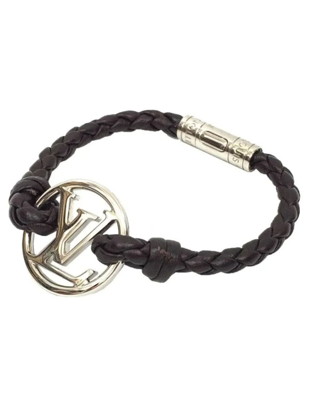 Louis Vuitton Leather Bracelet Circle
